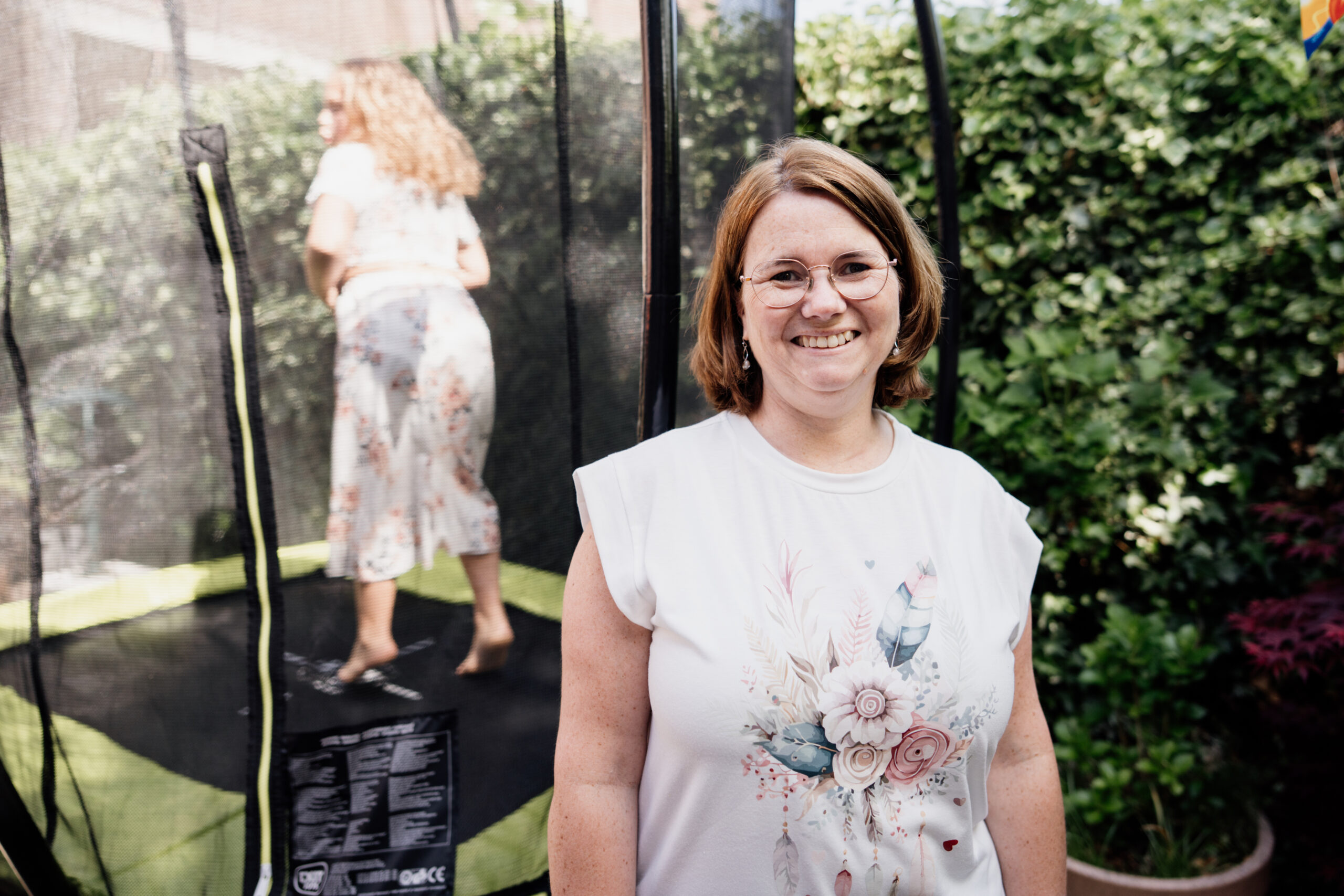 Pleegouder Monique met pleegdochter Sterre